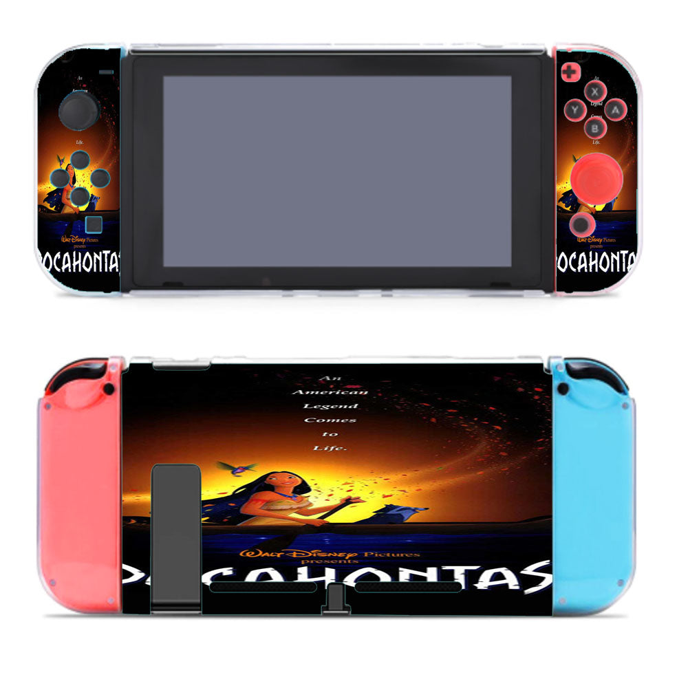 Walt Disney Princess Pocahontas Nintendo Switch Cover Case