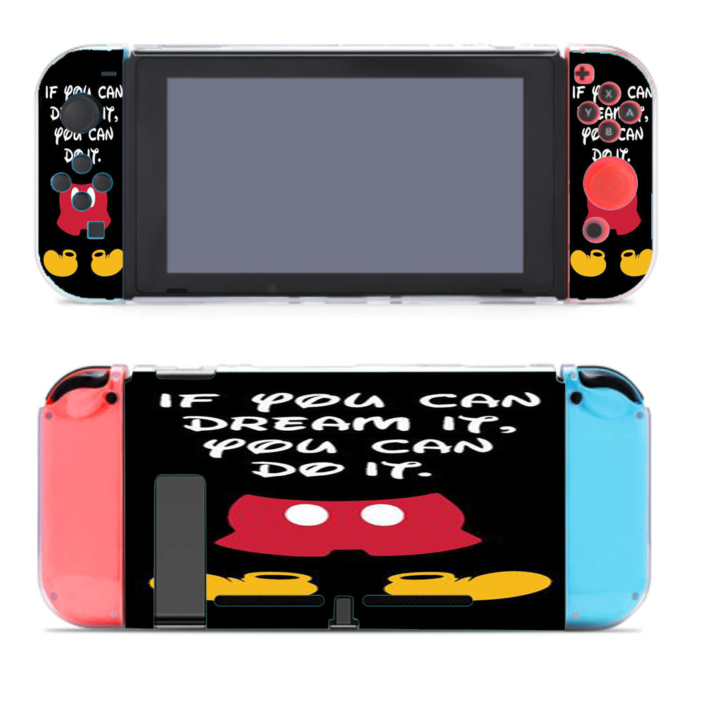 Walt Disney Quote Nintendo Switch Cover Case