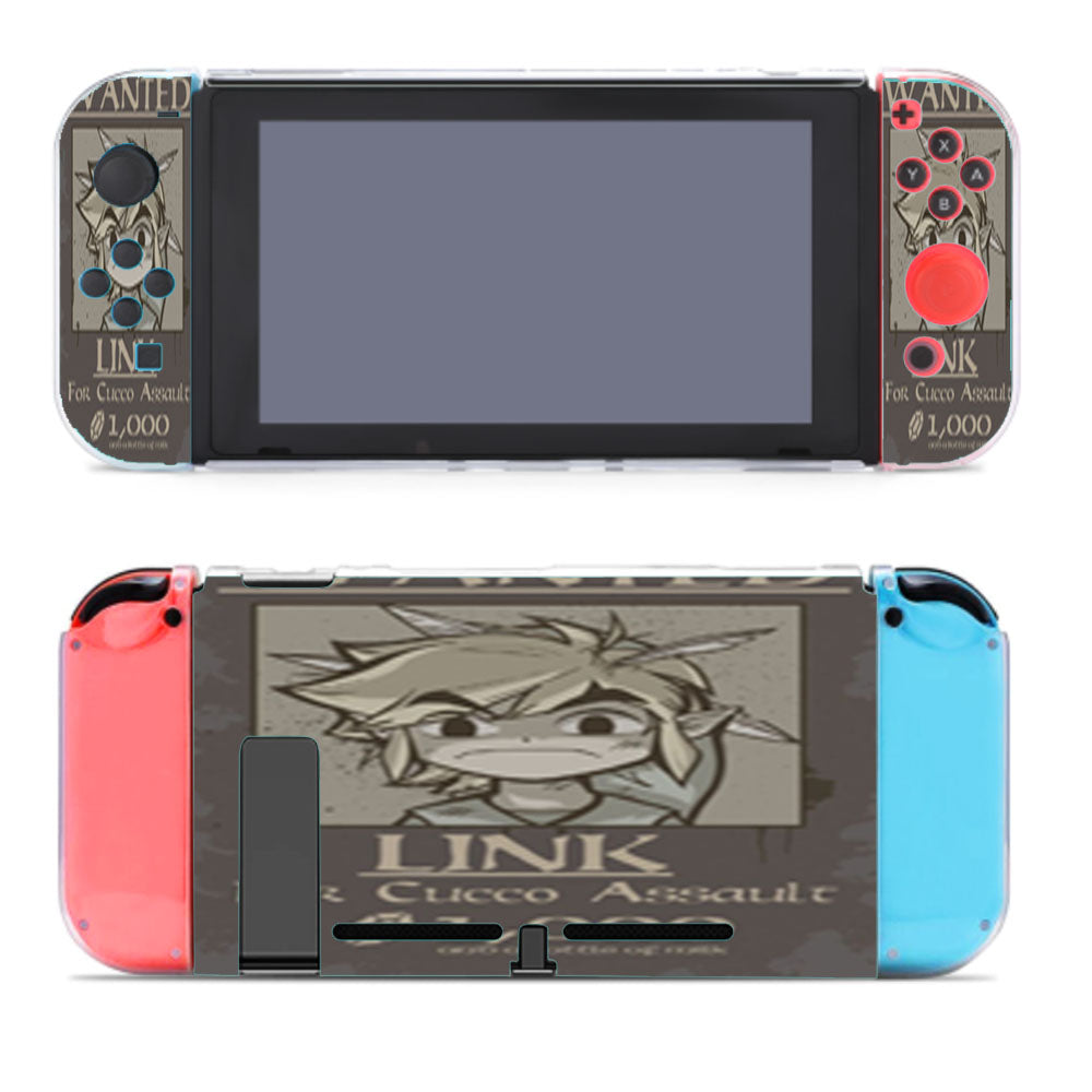 Wanted Link Zelda Nintendo Switch Cover Case