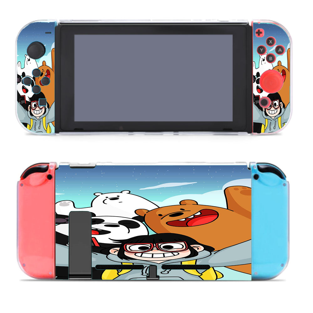 We Bare Bears And Chloe Photo Selfie Nintendo Switch Cover Case