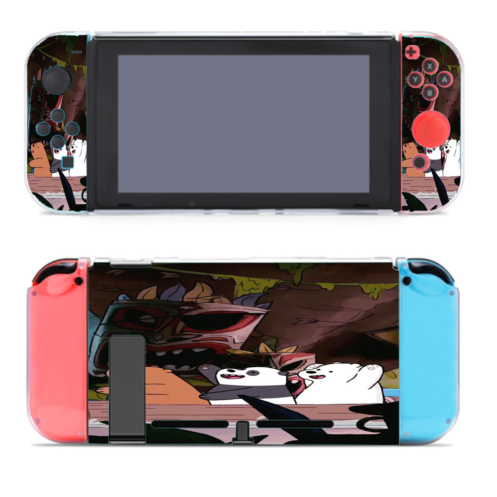 We Bare Bears River Rafting Route Nintendo Switch Cover Case
