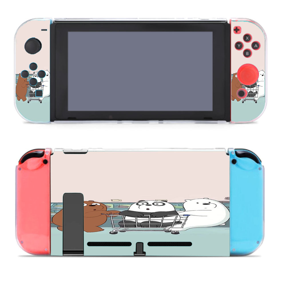 We Bare Bears Shopping Nintendo Switch Cover Case