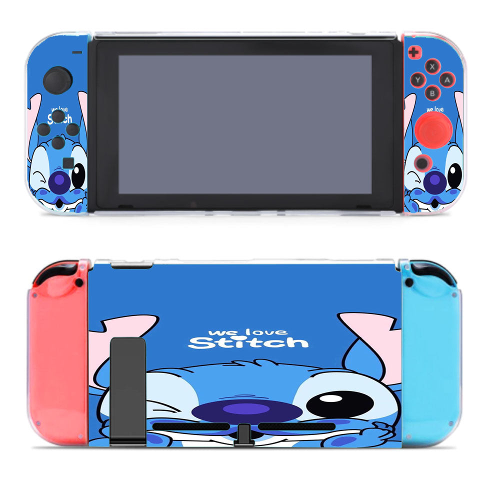 We Love Stitch Nintendo Switch Cover Case