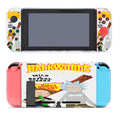 White Rick And Morty Thrasher Flames Backwoods Nintendo Switch Cover Case