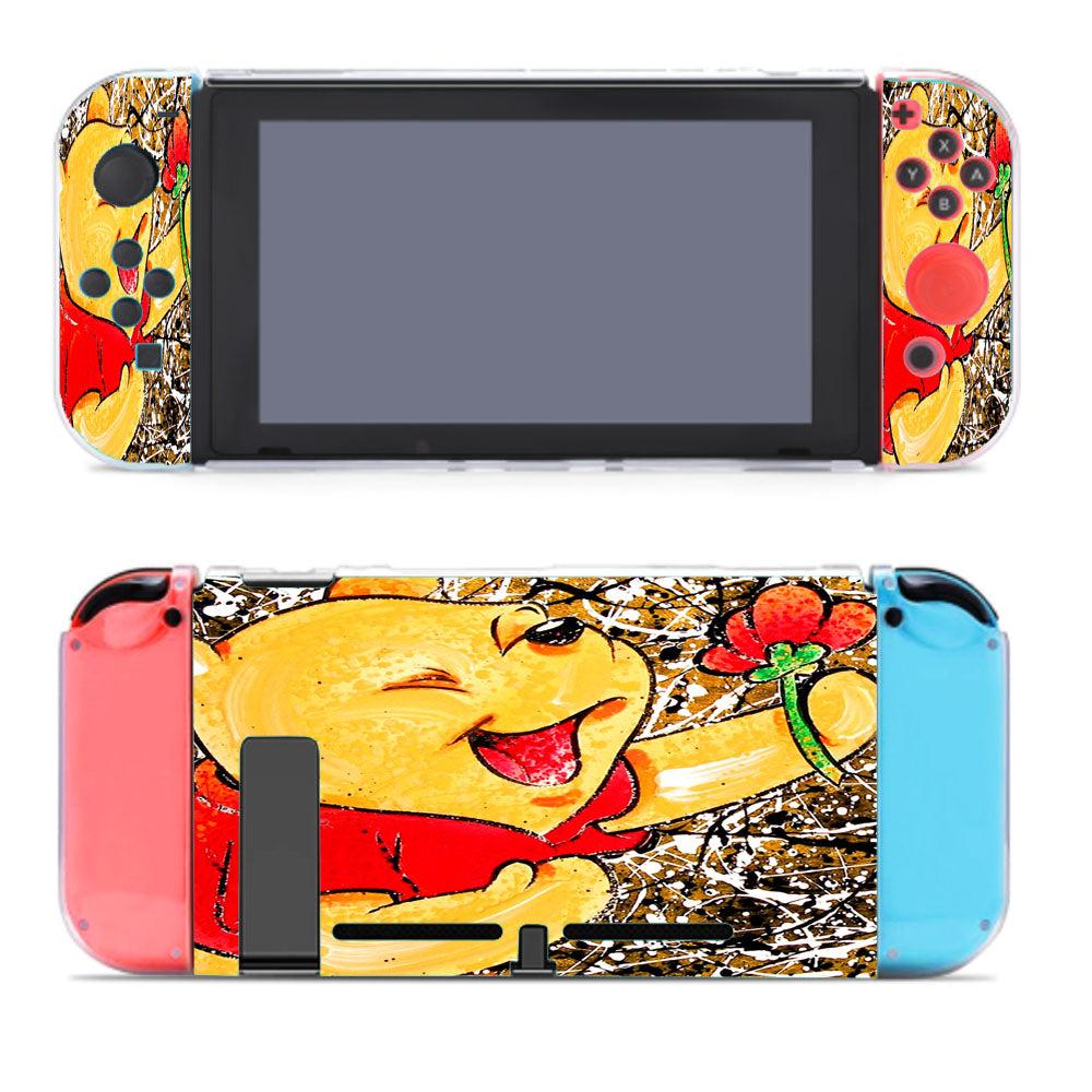 Winnie The Pooh Flower Nintendo Switch Cover Case