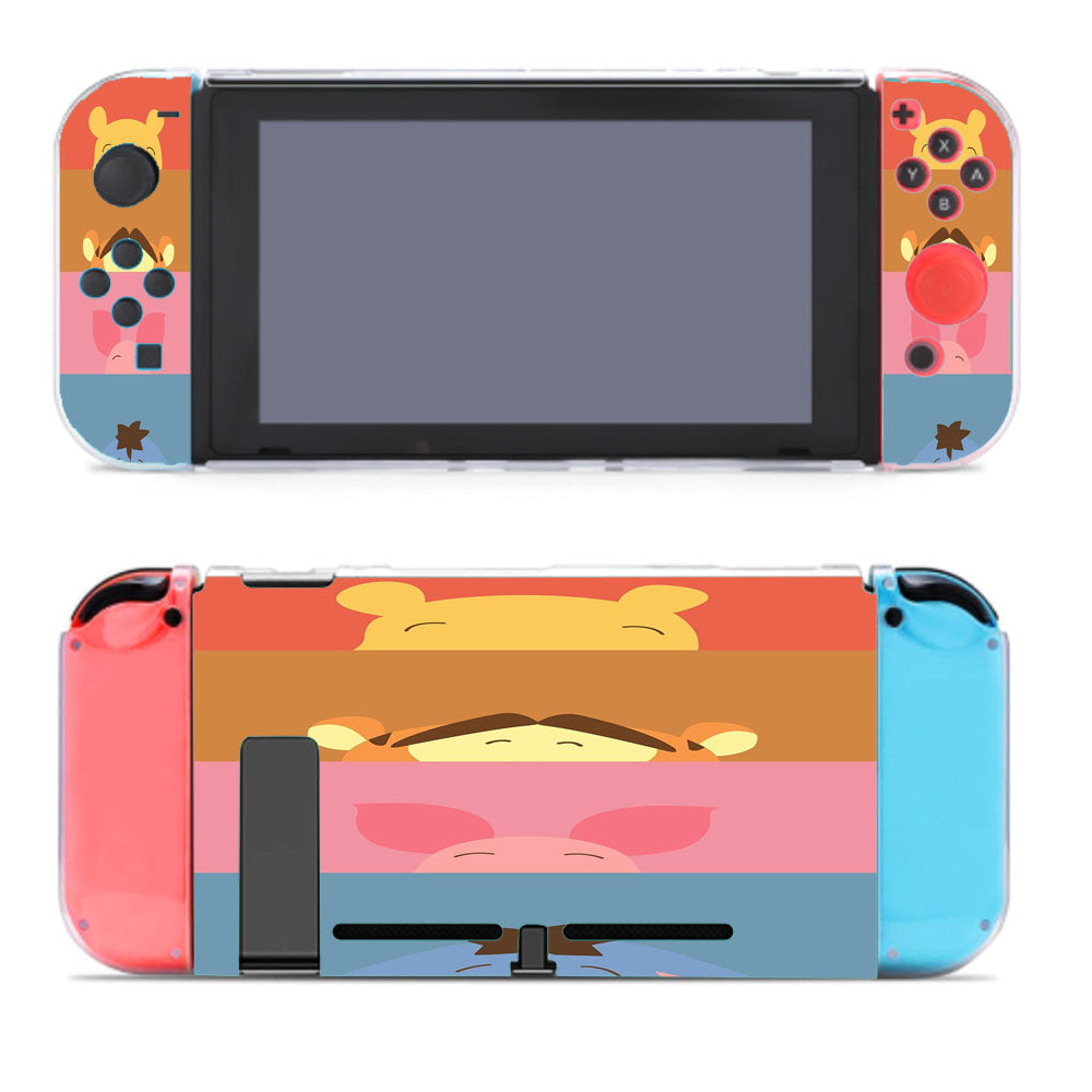 Winnie The Pooh Minimalist Nintendo Switch Cover Case