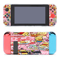 Winnie The Pooh Stiker College Pink Nintendo Switch Cover Case