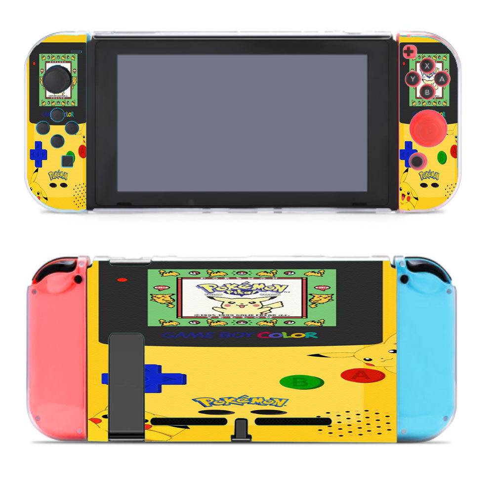 Yellow Gameboy Pokemon Console Nintendo Switch Cover Case