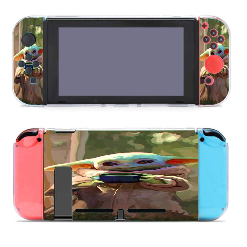 Yoda Drink A Coffee Nintendo Switch Cover Case