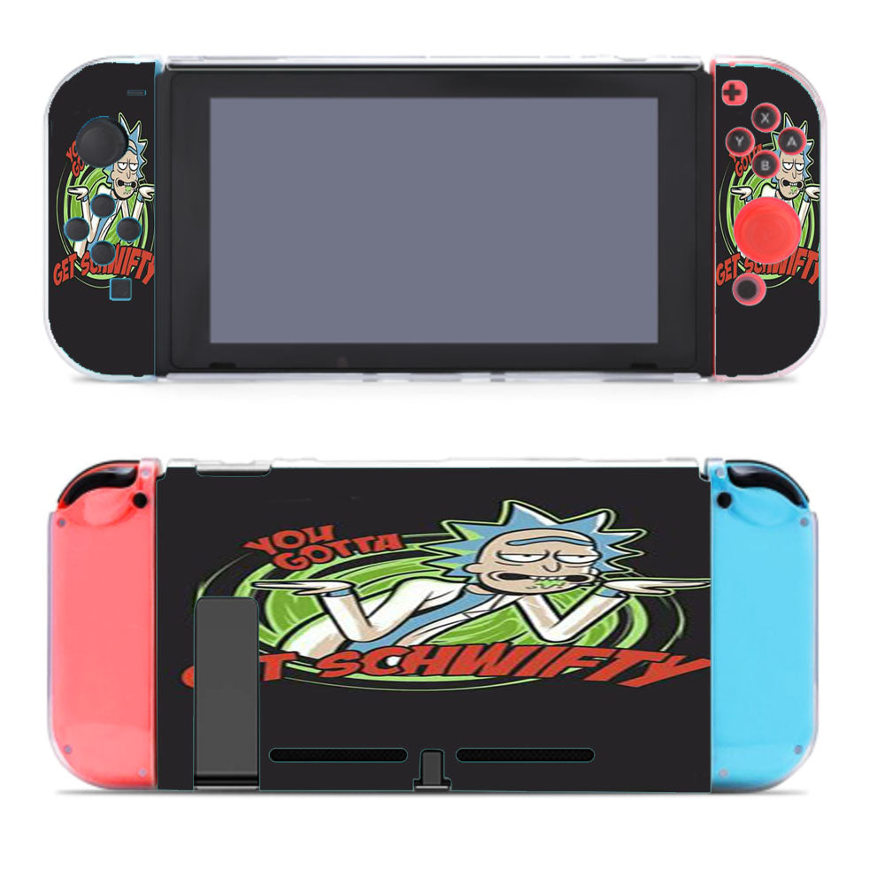 You Gotta Get Schwifty Rick Nintendo Switch Cover Case