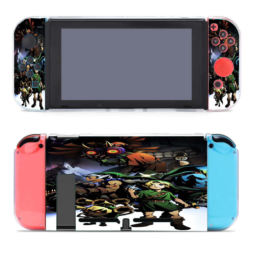Zelda Character And Majoras Nintendo Switch Cover Case