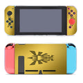 Zelda Triforce Gold Logo Nintendo Switch Cover Case