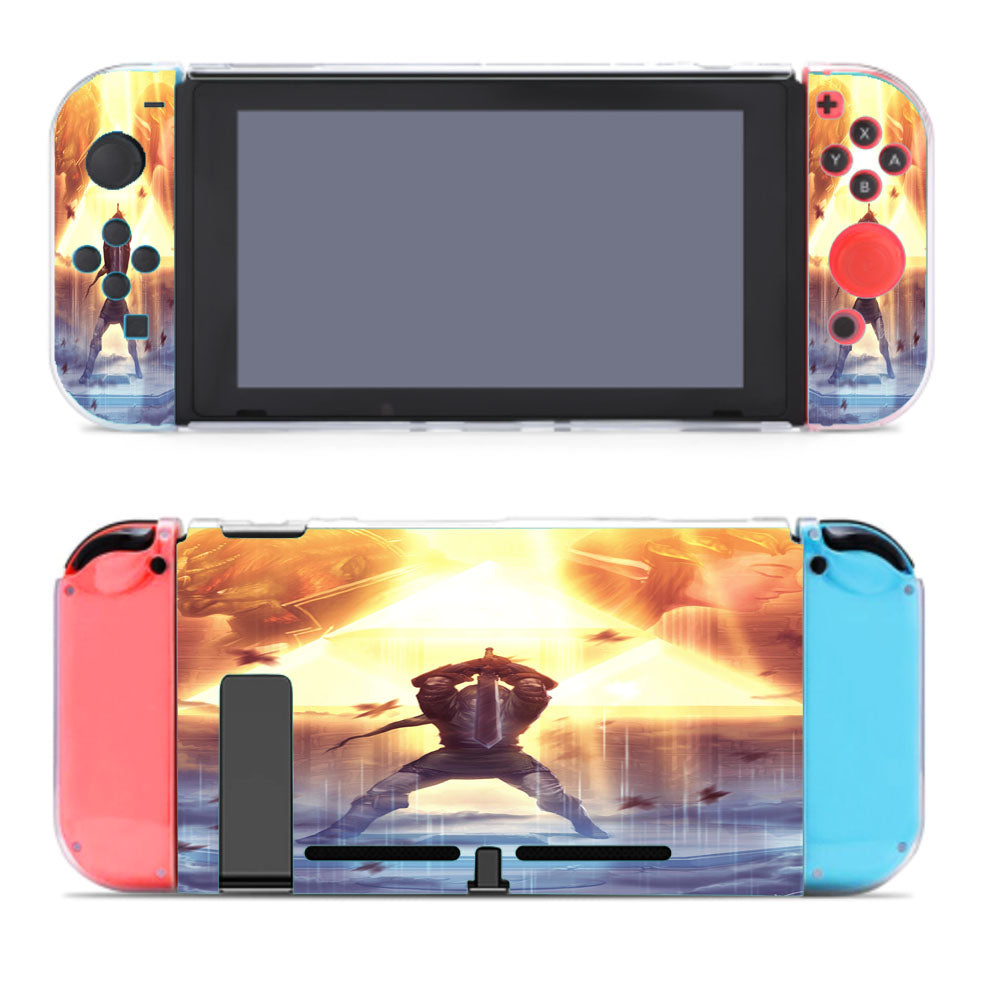 Zelda Triforce Link Nintendo Switch Cover Case
