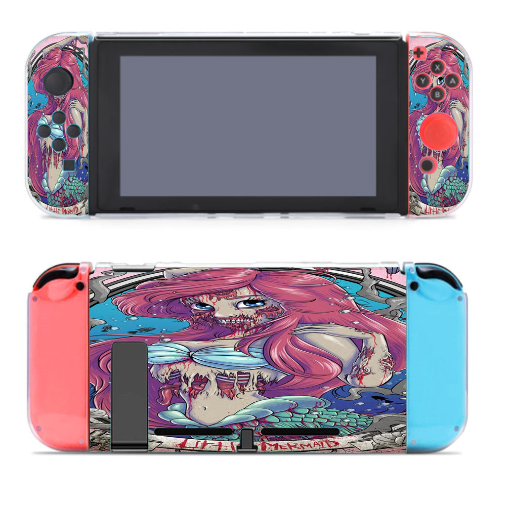 Zombie Ariel Little Mermaid Nintendo Switch Cover Case